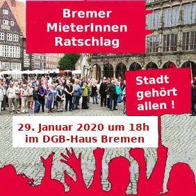 Bremer Mieterinnen Ratschlag 29. Jan. 2010