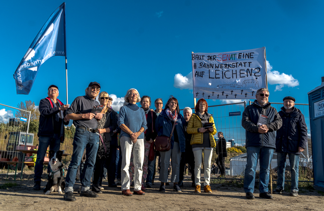 Baut der Senat eine Bahnwerkstatt auf Leichen?