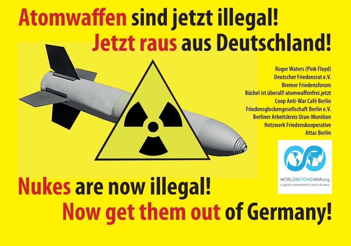 Keine Atomwaffen in Deutschland und den USA